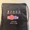 Love for Laura and Lulu Nylon cinch bag