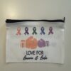 Love for Laura and Lulu zipper pouch