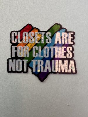 IMG_8149 Closets are for clothes! Not Trauma.
