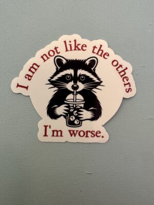 IMG_8161 This sticker is not like the others; its worse!