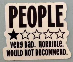 IMG_8170 People are the worst! 1 star!